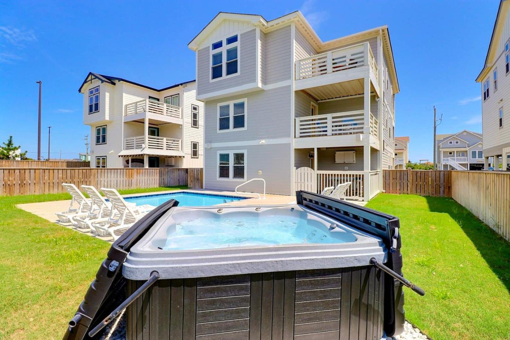 4058 Beach Haven 4 Min Walk To Beach Pool Kitty Hawk Extérieur photo