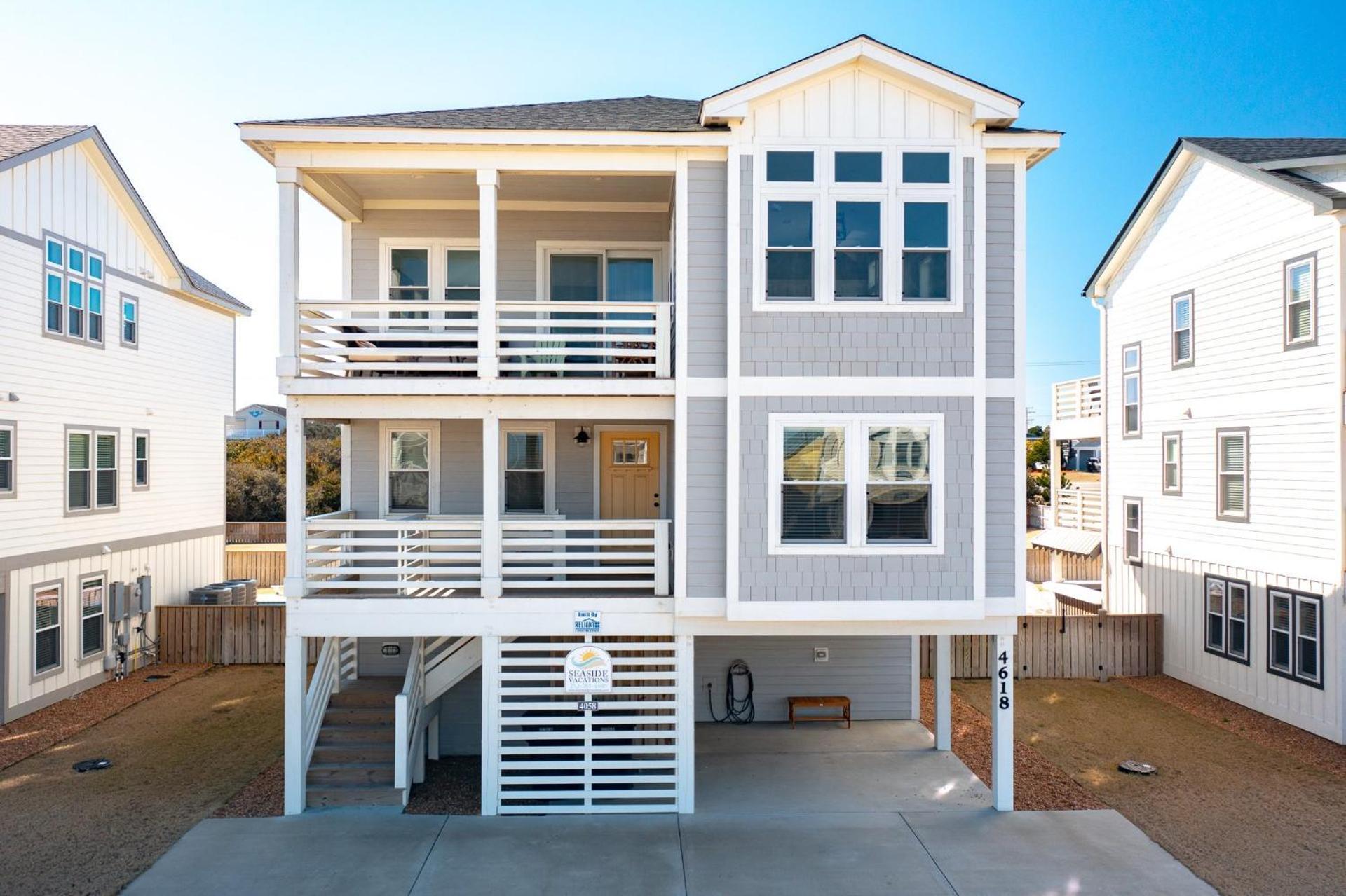 4058 Beach Haven 4 Min Walk To Beach Pool Kitty Hawk Extérieur photo