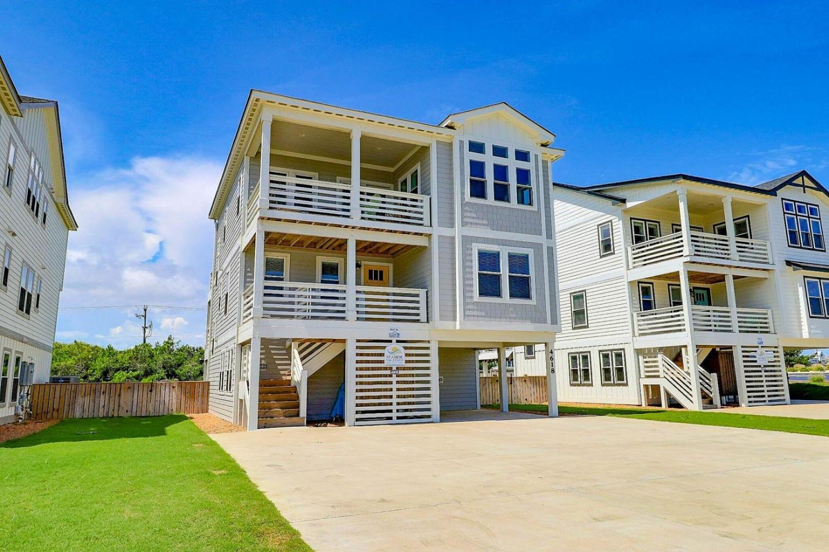 4058 Beach Haven 4 Min Walk To Beach Pool Kitty Hawk Extérieur photo
